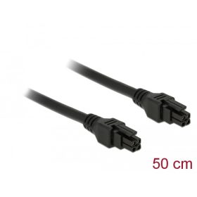  Delock Micro Fit 3.0 Kábel, 4 tűs dugó > dugó 50 cm (85374)