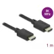 DeLock Ultra nagy sebességű HDMI kábel 48 Gbps 8K 60 Hz 1 m (85387)