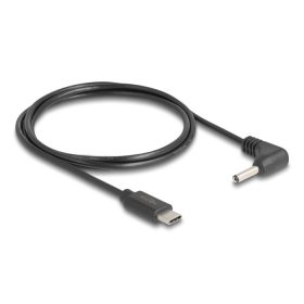   Delock USB Type-C  tápkábel - DC 3,5 x 1,35 mm méretű apa hajlított 1,5 m (85393)
