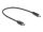 Delock USB Type-C  tápkábel - DC 3,0 x 1,1 mm méretű apa 27 cm (85403)