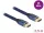 Delock Ultra nagy sebességű HDMI kábel 48 Gbps 8K 60 Hz kék 0,5 m tanúsítvánnyal (85445)