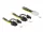 Delock 1 x PCI Express 6 tűs > 2 x PCI Express 8 tűs (6+2) kábel 15cm (85452)