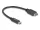 Delock USB 10 Gbps kábel E-típusú A kulcsos USB 20 tűs apa   USB Type-C  apa 25 cm (85528)