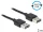 Delock EASY USB 2.0 Type-A -> Type-A kábel 2m fekete (85556)
