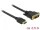 Delock HDMI - DVI 24+1 kétirányú kábel 0,5 m (85651)