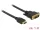 Delock 85652 HDMI male to DVI 24+1 male kétirányú kábel, 1m