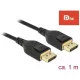 Delock DisplayPort kábel 8K 60 Hz 1 m DP 8K tanúsítvánnyal (85658)