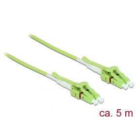   Delock Kábel, optikai szálas LC > LC többszörös OM5, Uniboot, 5 m (85691)