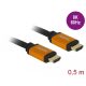 Delock Ultra nagy sebességű HDMI kábel 48 Gbps 8K 60 Hz 0,5 m /85726/