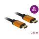 Delock Ultra nagy sebességű HDMI kábel 48 Gbps 8K 60 Hz 0,5 m /85726/