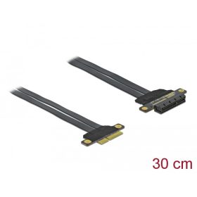   Delock PCI Express Riser kártya x4 - x4 hajlékony kábellel 30 cm (85768)