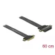Delock PCI Express Riser kártya x4 - x4 hajlékony kábellel, 60 cm (85769)