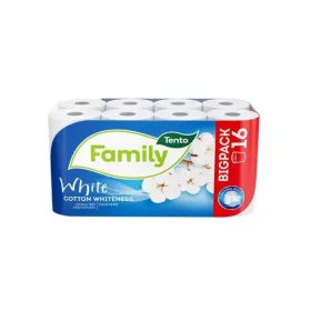   TENTO toalettpapír Family Cotton White 2 rétegű 16 tekercses