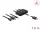 Delock USB-C , HDMI vagy mini DisplayPort 4K HDMI 1,8 m adapterkábelhez (85830)