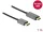 Delock DisplayPort 1.4 - HDMI kábel 4K, 60Hz (HDR) 1m (85928)