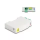 Delock Optikai szál csatlakoztató doboz DIN sínhez csatlakozó tartállyal és 2 xLC Duplex coupler-rel (85936)