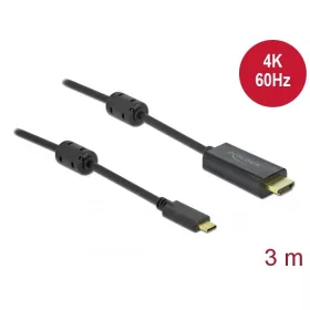   Delock Aktív USB Type-C  - HDMI kábel (DP Alt Mode) 4K 60 Hz 3 méter hosszú