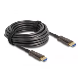   Delock Aktív optikai HDMI kábel fém borítással 8K 60 Hz 20 m