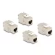 Delock Keystone modul, RJ45-aljzat Cat.6A STP 4 db.-os (86050)
