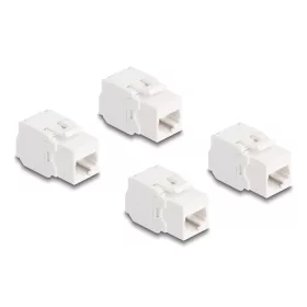 Delock Keystone modul, RJ45-aljzat Cat.6A UTP 4 db.-os