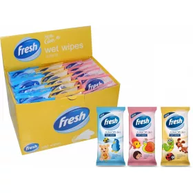 FRESH frissítő kendő junior 15 db