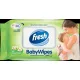 FRESH Baby törlőkendő kamilla 64 db