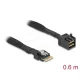 Delock Kábel Mini SAS HD SFF-8643 - Slim SAS SFF-8654 4i 60 cm