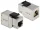 Delock Keystone modul RJ45 anya > RJ45 anya Cat.6 (86141)