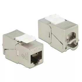 Delock Keystone modul RJ45 dugó > LSA CAT.6A kompakt