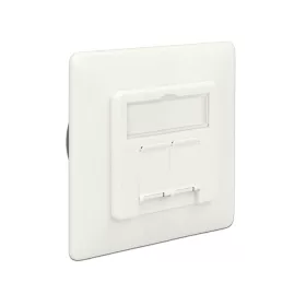   Delock Modulos fali aljzat süllyesztett 2 Port Cat.6A LSA (86195)