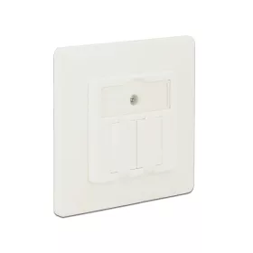 Delock Keystone fali csatlakozás 2 Portos kompakt (86219)