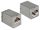 Delock kompakt RJ45-aljzat > RJ45-aljzat, Cat.6 STP adapter (86250)