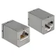 Delock kompakt RJ45-aljzat > RJ45-aljzat, Cat.6 STP adapter (86250)