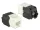 Delock Keystone modul RJ45 csatlakozó > LSA Cat.6A UTP fehér (86266)