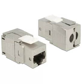   Delock Keystone modul, RJ45-aljzat Cat.6A szerszám nélkül szerelhető (86288)