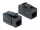 Delock Keystone modul RJ45-aljzat -> RJ45-aljzat Cat.6A UTP fekete (86298)