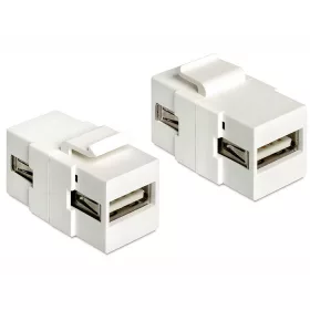   Delock Keystone modul USB 2.0 A anya> USB 2.0 A anya (86317)