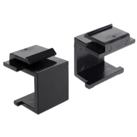 Delock Keystone fedél fekete (86321)