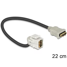  Delock Keystone modul HDMI anya > HDMI anya 110  kábellel (86326)