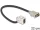 Delock Keystone modul HDMI anya > HDMI anya 110  kábellel (86326)