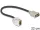 Delock Keystone modul HDMI anya > HDMI anya 250 kábel, 22cm (86328)