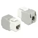Delock Keystone modul RJ45 aljzat  > LSA Cat.6 UTP fehér (86341)