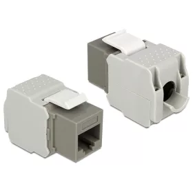   Delock Keystone Module RJ45 female > LSA Cat.6 UTP szürke (86342)