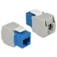 Delock Keystone modul RJ45 anya > LSA Cat.6 UTP kék