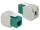 Delock Keystone modul RJ45 aljzat > LSA Cat.6 UTP zöld (86349)