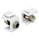 Delock Keystone 2.1/5.5mm DC aljzat  modul (86355)