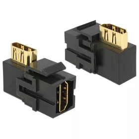   Delock Keystone modul HDMI anya > HDMI anya 90 -os szögben fekete (86358)