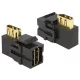Delock Keystone modul HDMI anya > HDMI anya 90 -os szögben fekete (86358)