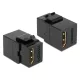Delock Keystone modul HDMI anya > HDMI anya fekete (86366)