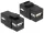 Delock Keystone modul USB 2.0 A foglalat > USB 2.0 A foglalat, fekete (86367)